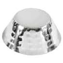 American Metalcraft HAMSC3 1 1/2 oz Sauce Cup - Hammered-Finish Stainless thumbnail 4