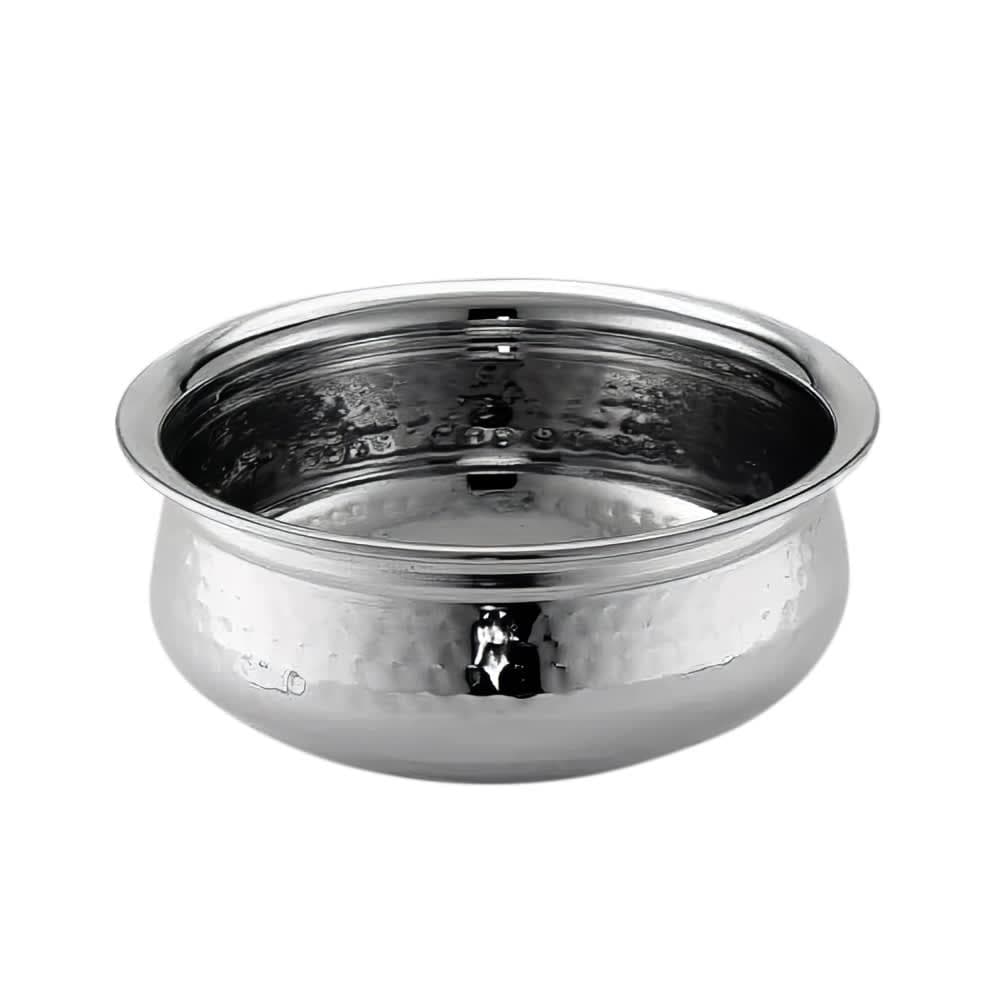 American Metalcraft HB7 38 oz Round Bowl - Hammered-Finish Stainless