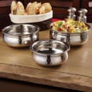 American Metalcraft HB7 38 oz Round Bowl - Hammered-Finish Stainless thumbnail 2