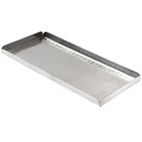 American Metalcraft HMST20 Rectangular Serving Tray - 20" x 4 1/2", Hammered, Stainless thumbnail 3