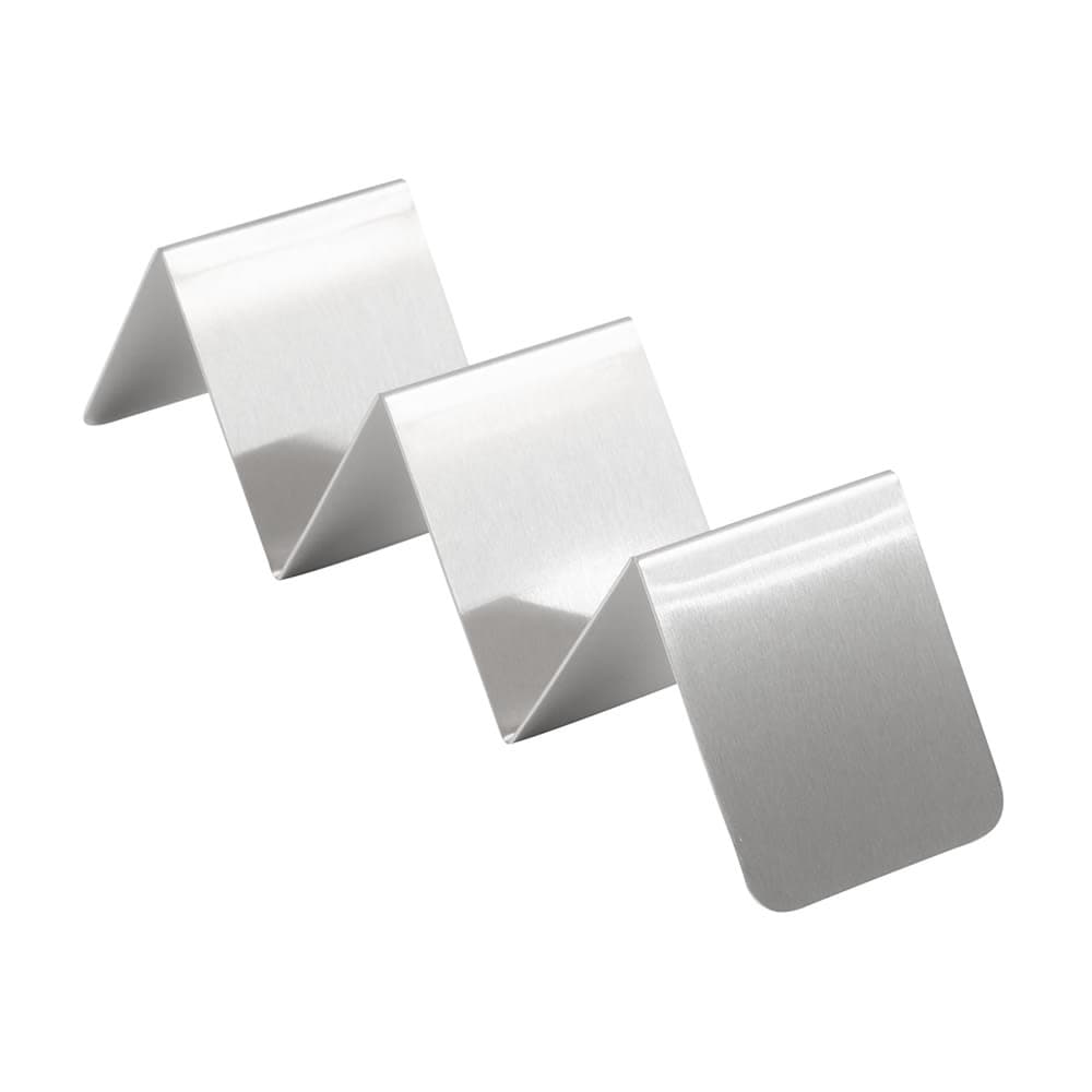 American Metalcraft HTSH3 Taco Holder - 2" x 8" x 2" Stainless