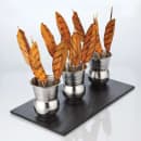 American Metalcraft HV3 12 oz Moroccan Tumbler - Hammered-Finish Stainless thumbnail 2