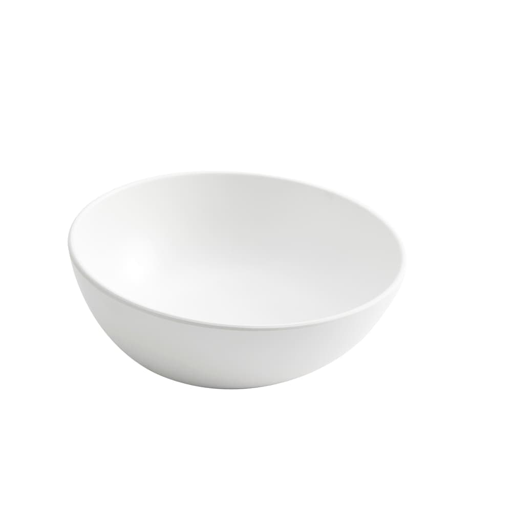 American Metalcraft LFTBW8 40 oz Round Melamine Bowl, White