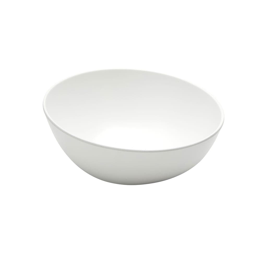 American Metalcraft LFTBW9 68 oz Round Melamine Bowl, White