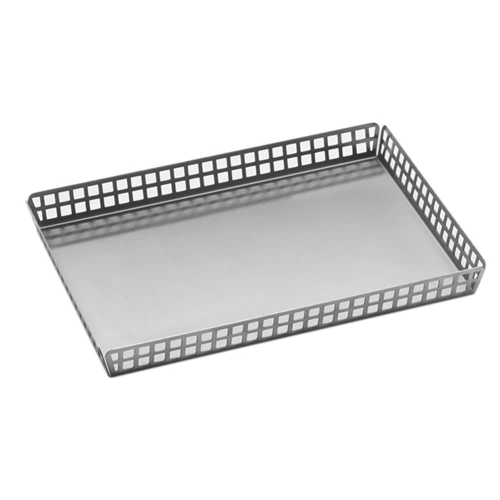 American Metalcraft LPLT10 10" x 7" Rectangular Platter - Stainless Steel
