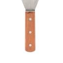 American Metalcraft LT14P 14" Turner w/ Perforated Round Blade, 3x8", Wood/Stainless thumbnail 5