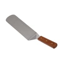 American Metalcraft LT14P 14" Turner w/ Perforated Round Blade, 3x8", Wood/Stainless thumbnail 7