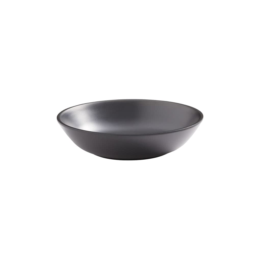 American Metalcraft MCB12BK 12 oz Round Melamine Bowl, Black