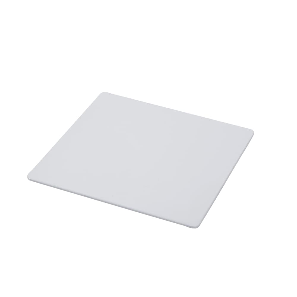 American Metalcraft MEL1414 14 3/8" Square Platter - Melamine, White