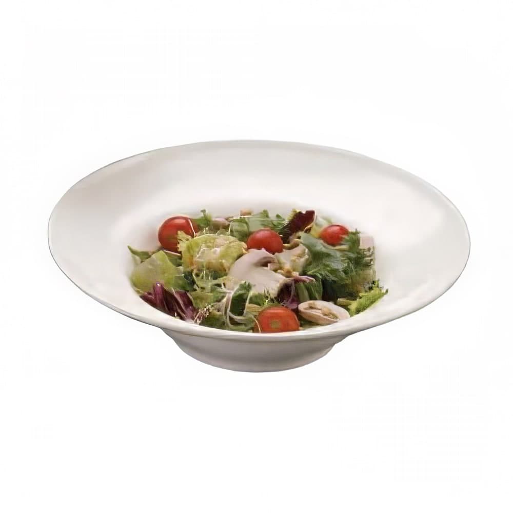 American Metalcraft MEL7 87 oz Round Melamine Serving Bowl, White