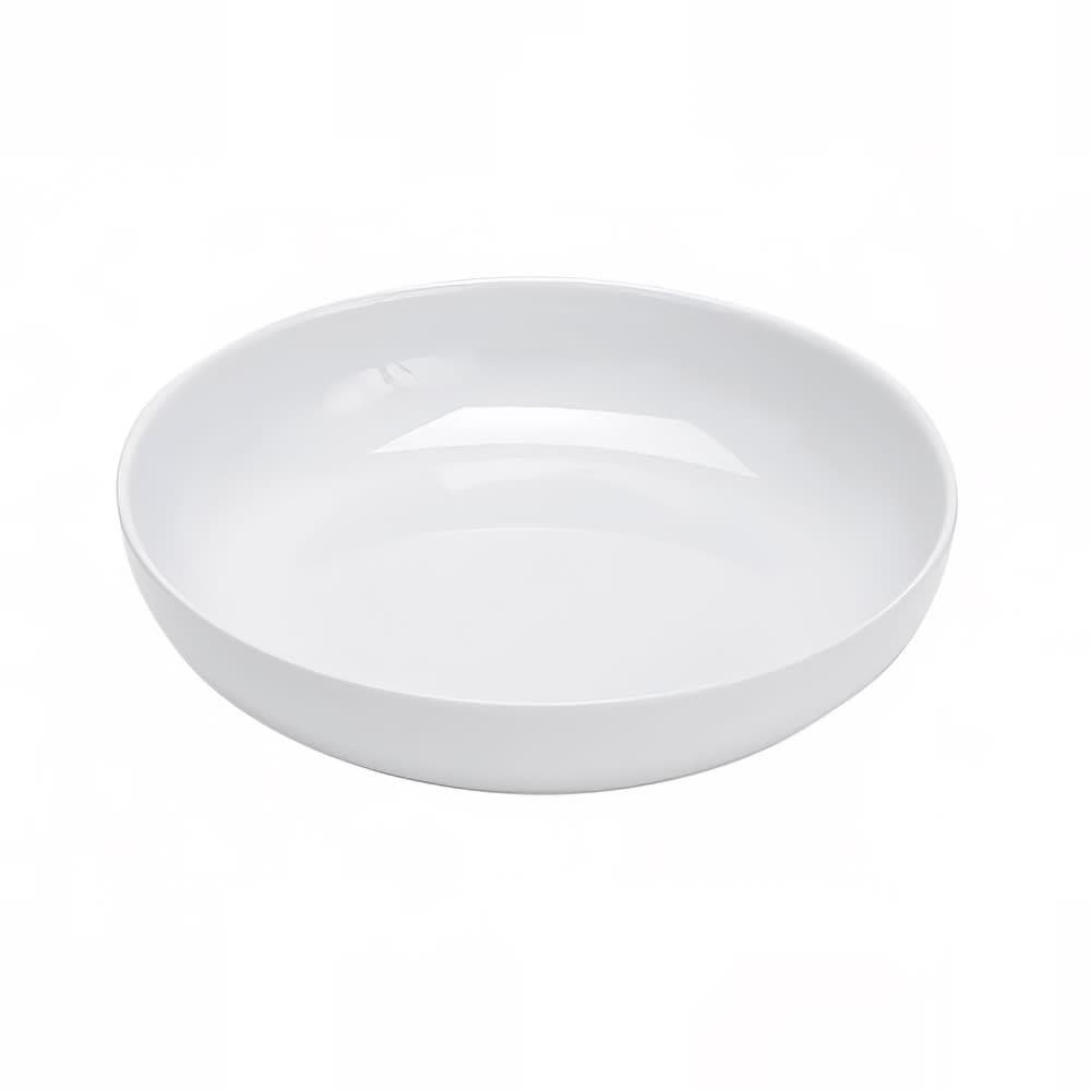 American Metalcraft MELR9 46 oz Round Melamine Bowl, White