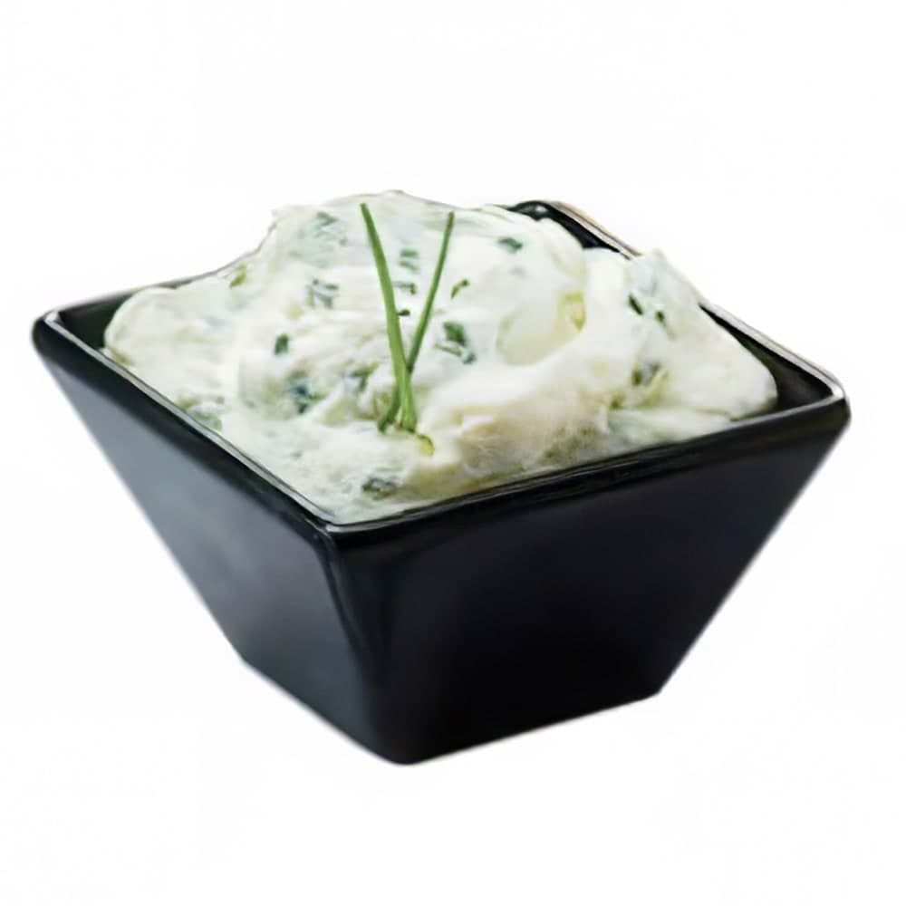 American Metalcraft MELSCB21 2 1/2 oz Melamine Sauce Cup, Black