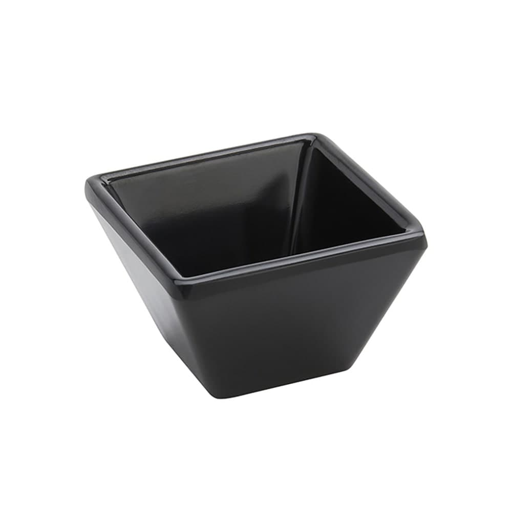 American Metalcraft MELSCB51 1 1/4 oz Melamine Sauce Cup, Black