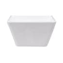 American Metalcraft MELSQ53 23 oz Square Melamine Serving Bowl, White thumbnail 3