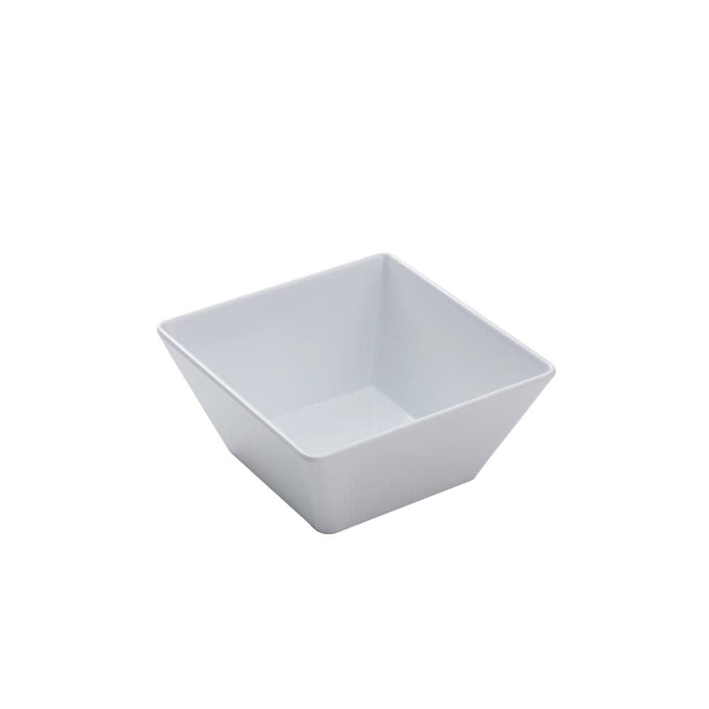 American Metalcraft MELSQ73 58 oz Square Melamine Serving Bowl, White
