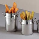 American Metalcraft MICH10 3 1/8" Round Milk Can w/ 10 oz Capacity, Stainless thumbnail 2