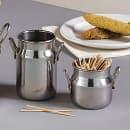 American Metalcraft MICH25 2" Round Milk Can w/ 2 1/2 oz Capacity, Stainless thumbnail 2