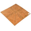 American Metalcraft MPCUT4 Pizza Slicing Board w/ Marking For 4 or 8 Slice, Pressed Wood thumbnail 2