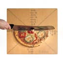 American Metalcraft MPCUT4 Pizza Slicing Board w/ Marking For 4 or 8 Slice, Pressed Wood thumbnail 6