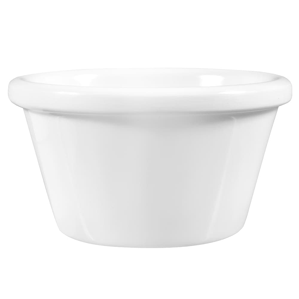 American Metalcraft MRS300W 3 oz Melamine Ramekin, White