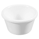 American Metalcraft MRS300W 3 oz Melamine Ramekin, White thumbnail 3