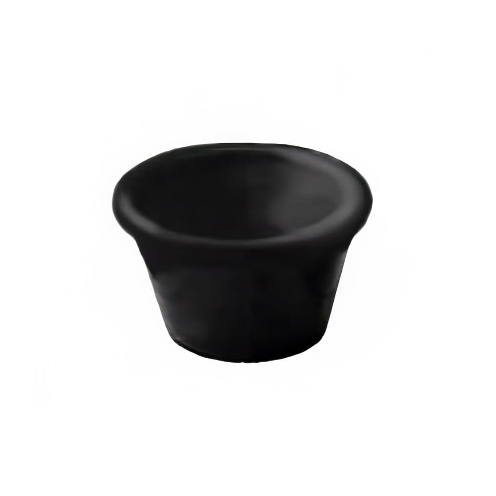 American Metalcraft MRS400BL 4 oz Melamine Ramekin, Black