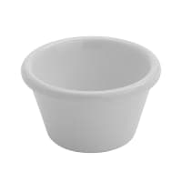 American Metalcraft MRS400BL 4 oz Melamine Ramekin, Black thumbnail 2