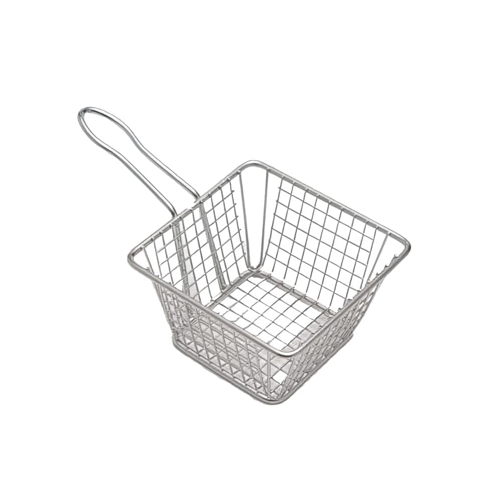 American Metalcraft MSQBSKT 5" Square Fry Basket, Stainless