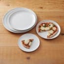 American Metalcraft MTP16 16" Round Melamine Plate, White thumbnail 2