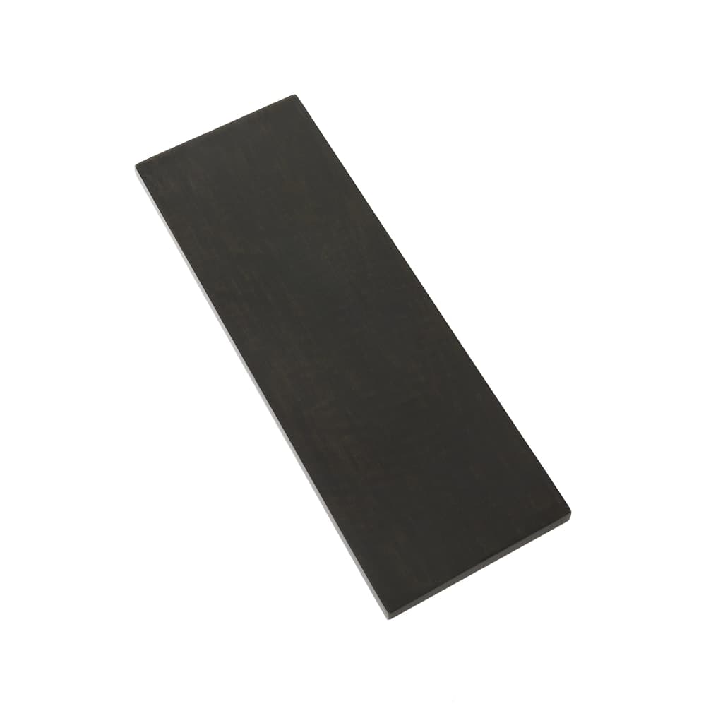 American Metalcraft MWP24 24" x 8 3/4" Rectangular Upton Platter - Mango Wood, Espresso