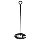 American Metalcraft NSB12 12" Number Card Holder - Steel, Black thumbnail 2