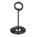 American Metalcraft NSB4 4" Number Card Holder - Steel, Black thumbnail 2