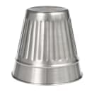 American Metalcraft OSCAR2 5" Mini Trash Can Serving Basket, 32 oz, Stainless Steel thumbnail 3