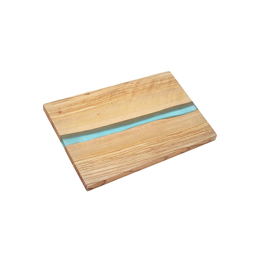 American Metalcraft OWP12 Rectangular Serving Board - 12" x 10", Olive Wood