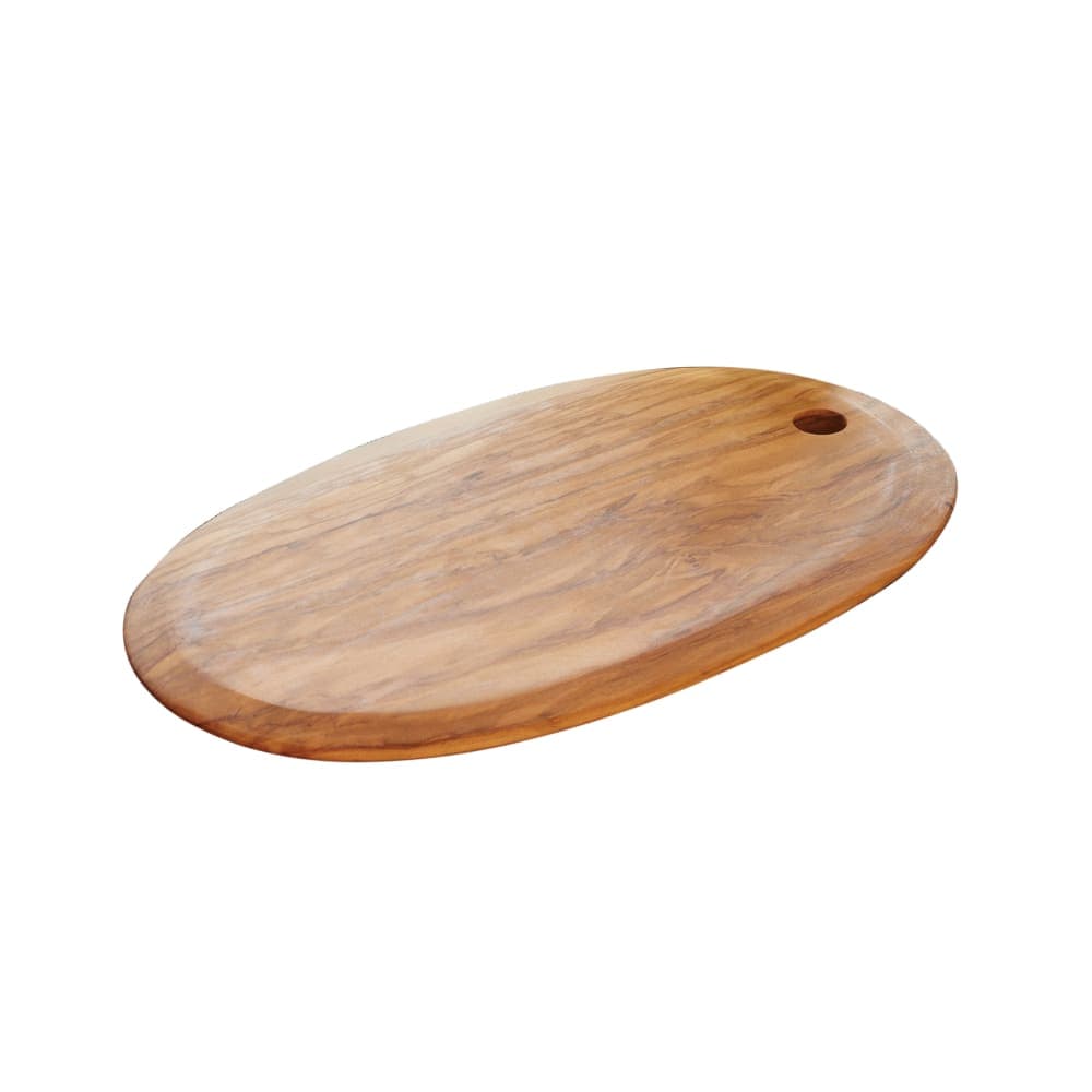 American Metalcraft OWPB16 Oblong Serving Board, 16" x 7", Olive Wood