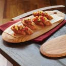 American Metalcraft OWPB16 Oblong Serving Board, 16" x 7", Olive Wood thumbnail 2