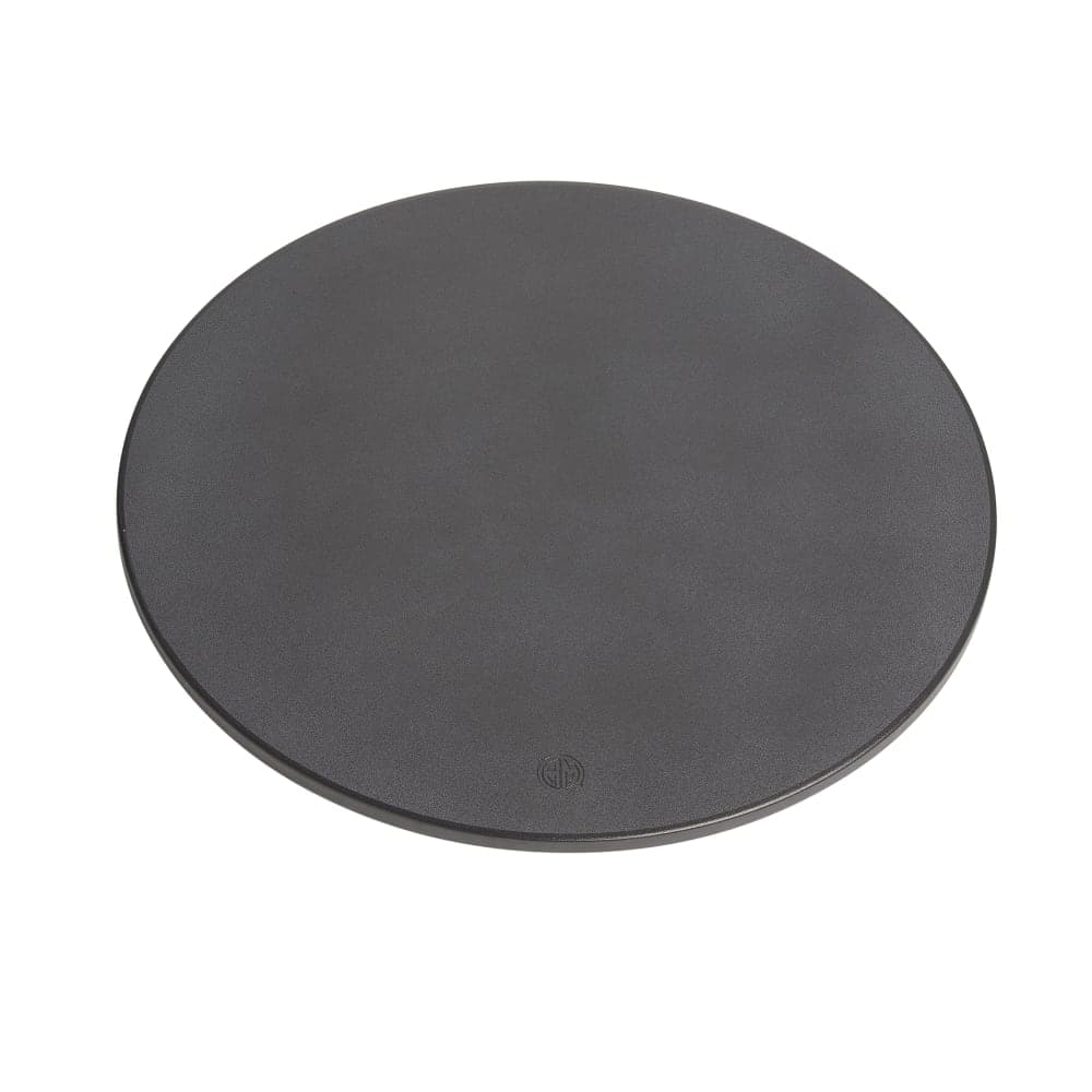 American Metalcraft PSB16 16" Round Pizza Baking Stone - Cordierite, Black