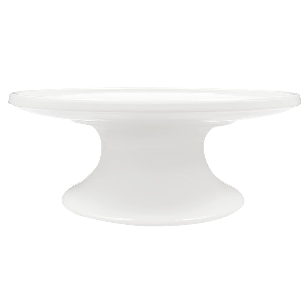 American Metalcraft PSP8 8" Round Serving Stand - White Porcelain