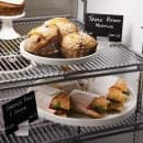 American Metalcraft PSPL12 12" Round Serving Platter - White Porcelain thumbnail 2