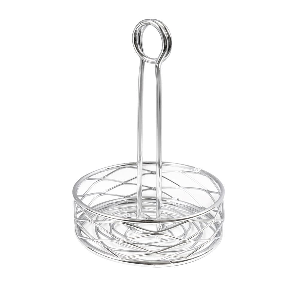 American Metalcraft RBNC26 Round Condiment Caddy - Wire, Chrome