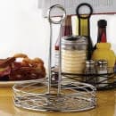American Metalcraft RBNC27 Round Condiment Caddy - Wire, Chrome thumbnail 2