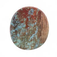 American Metalcraft RM210 Oblong Serving Board - 21 1/4" x 10 5/8", Melamine, Reclaimed Wood thumbnail 4