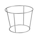 American Metalcraft SDRCK 1 Tier Display Rack, Large, Stainless thumbnail 2