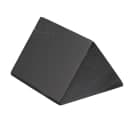 American Metalcraft SIGNW5 Hot Water Table Tent Sign - 1 3/4" x 3", Silver/Black Wood thumbnail 4