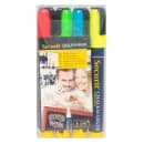 American Metalcraft SMA510V4 Small Tip Chalk Marker - 4 Assorted Colors thumbnail 4