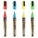 American Metalcraft SMA510V4 Small Tip Chalk Marker - 4 Assorted Colors thumbnail 6