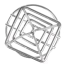 American Metalcraft SQFBSS Fry Cone Holder, 2 1/2" x 3 5/8", Stainless thumbnail 3