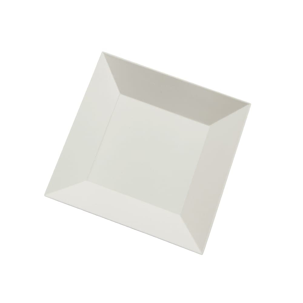 American Metalcraft SQP16 16" Square Endurance Platter - Melamine, White