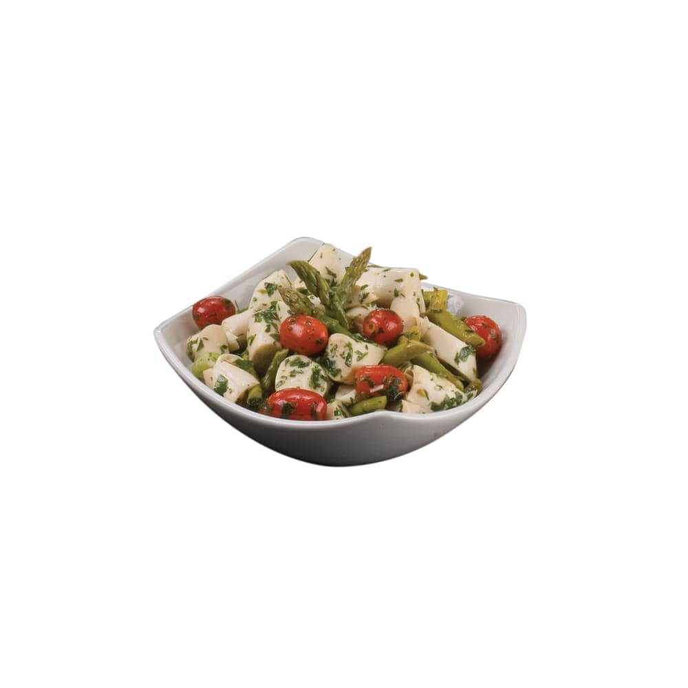 American Metalcraft SQVL712 12" Oval Bowl w/ 37 oz Capacity, Ceramic/White