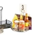 American Metalcraft SRBNC2 Half-Moon Condiment Caddy - Wire, Chrome thumbnail 7